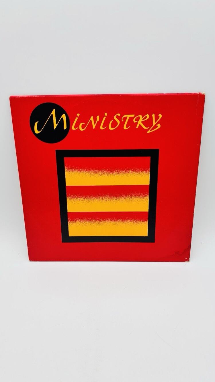 Ministry I’m Falling Cold Life Primental VG Cond ORIG WAX TRAX Gimmick Cover
